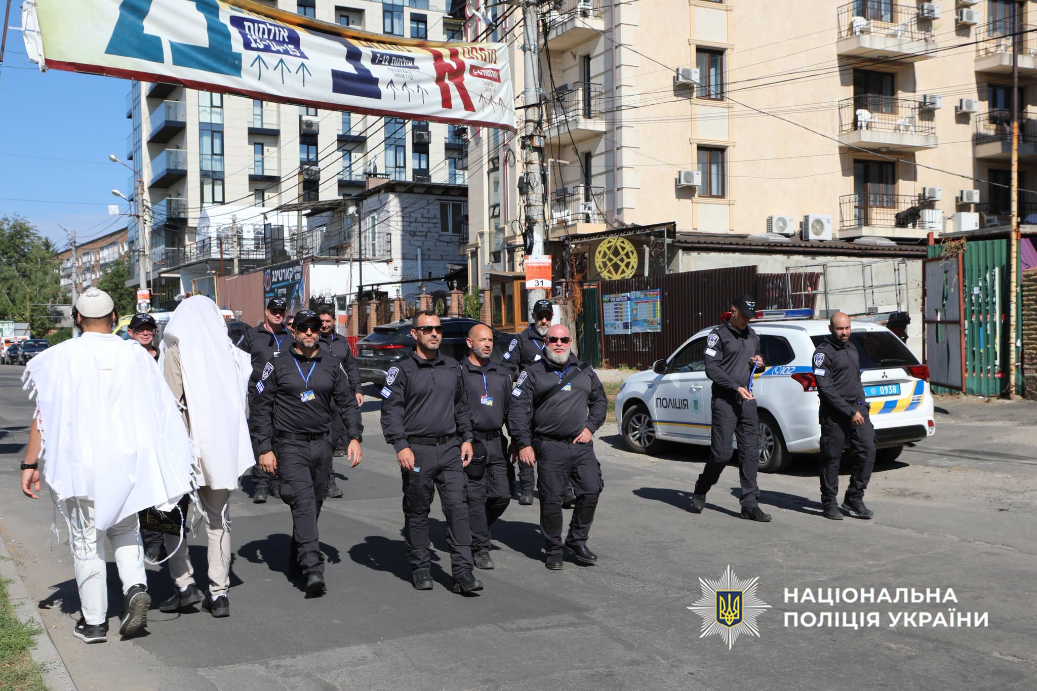Ізраїльські поліцейські прибули до Умані перед святкуванням Рош га-Шана