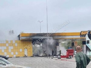 На українських АЗС тестують систему сповіщення про наближення дронів Запрвка на Житомирщині після атаки шахеда 12 вересня