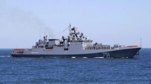 ВМС уразили фрегат «Адмірал Ессен» ракетою «Нептун» у Новоросійську фрегат «Адмірал Ессен»