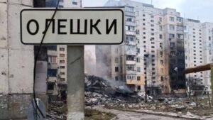 Продукти для мешканців Олешок забирають окупанти — очільниця МВА