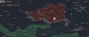 Ситуація на Сумщині та лінія бойових дій поблизу українсько-російського кордону