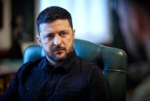 75,2% українців вважають, що корупції під час повномасштабної війни стало більше — опитування Президент України Володимир Зеленський — ілюстрація до опитування про сприйняття корупції в Україні