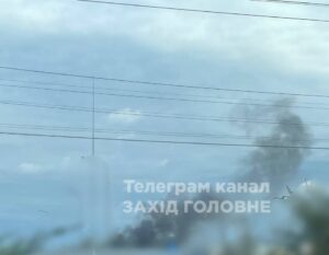 Наслідки атаки російських безпілотників на Волинь 16 жовтня 2026 року, пожежа вантажівок у Ковелі