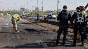 Наслідки російського удару по Північному мосту, 4 жовтня 2026 року