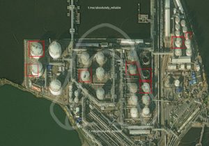 З’явилися супутникові знімки наслідків атаки на Петербург: знищені нафтові резервуари, пошкоджені дата-центр VK і склад Ozon Супутникові знімки наслідків атаки 18 жовтня на нафтові об’єкти Санкт-Петербурга