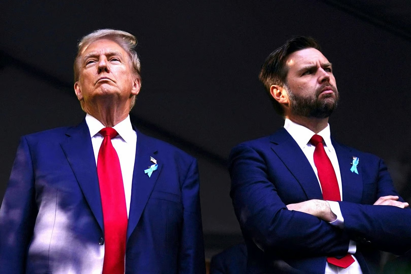Президент США Дональд Трамп та віцепрезидент Джей Ді Венс