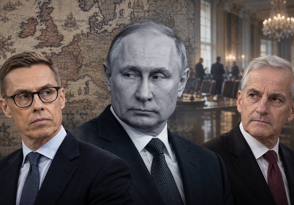 володимир путін, Александр Стубб і Йонас Гар Стере — телефонна розмова про війну в Україні 27 жовтня 2026 року