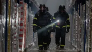 Удар по Roshen у Вінниці: людей евакуювали, пожежу загасили