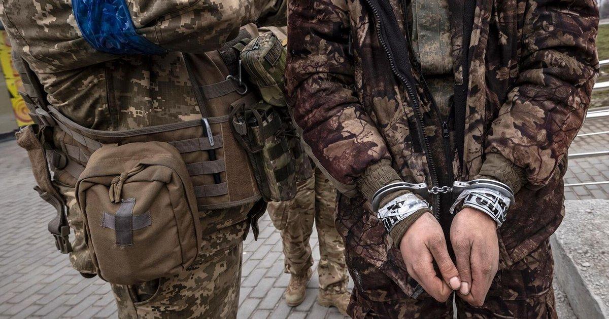 Затримання російських військових, які втекли з Краматорського напрямку та намагалися дістатися Києва