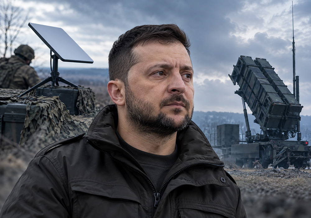Володимир Зеленський повідомив про обмеження роботи Starlink і затримки постачання ракет-перехоплювачів для України
